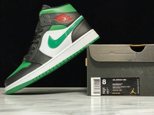 Toe 1 554724-067 Jordan Mid Green 1109